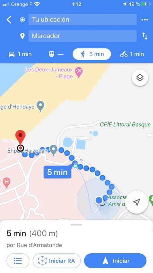 Apartament Kukulumera Beach-Plage-Playa Hendaye Zewnętrze zdjęcie